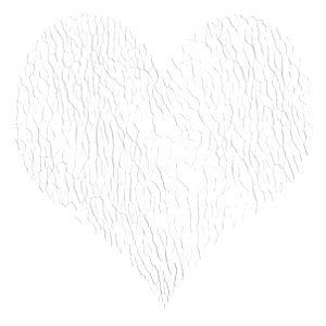 Heart with cracks
