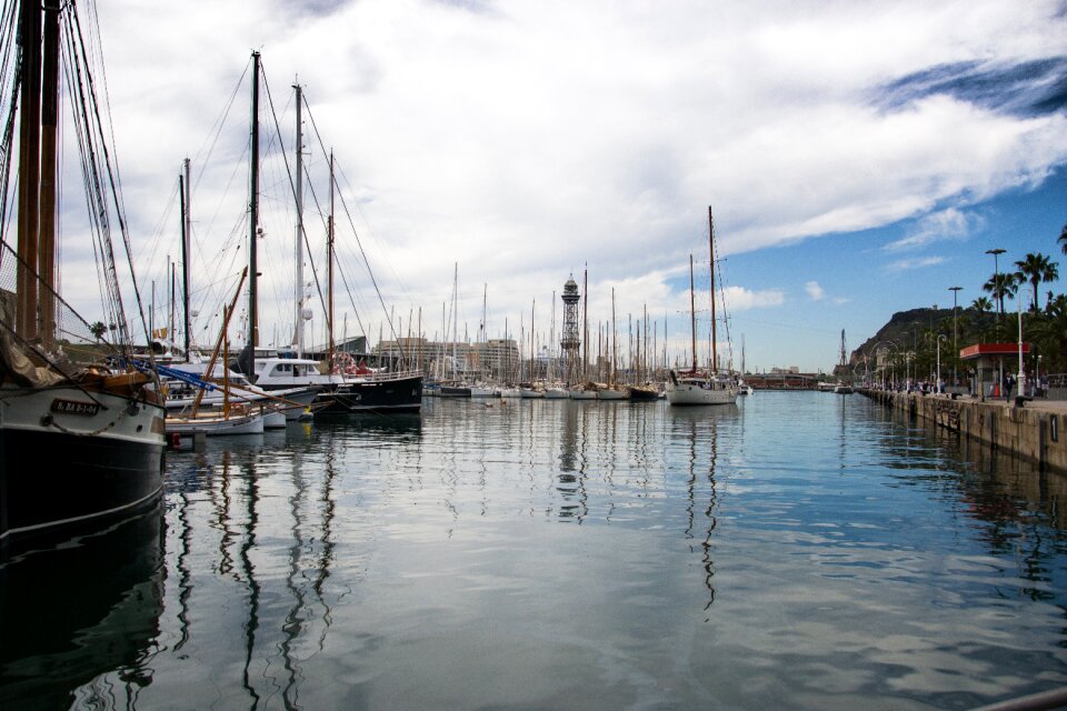 Barcelona sea navy photo