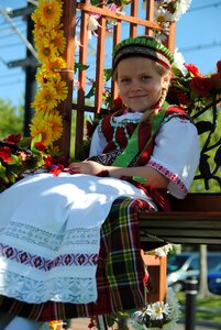 Costume caucasian young
