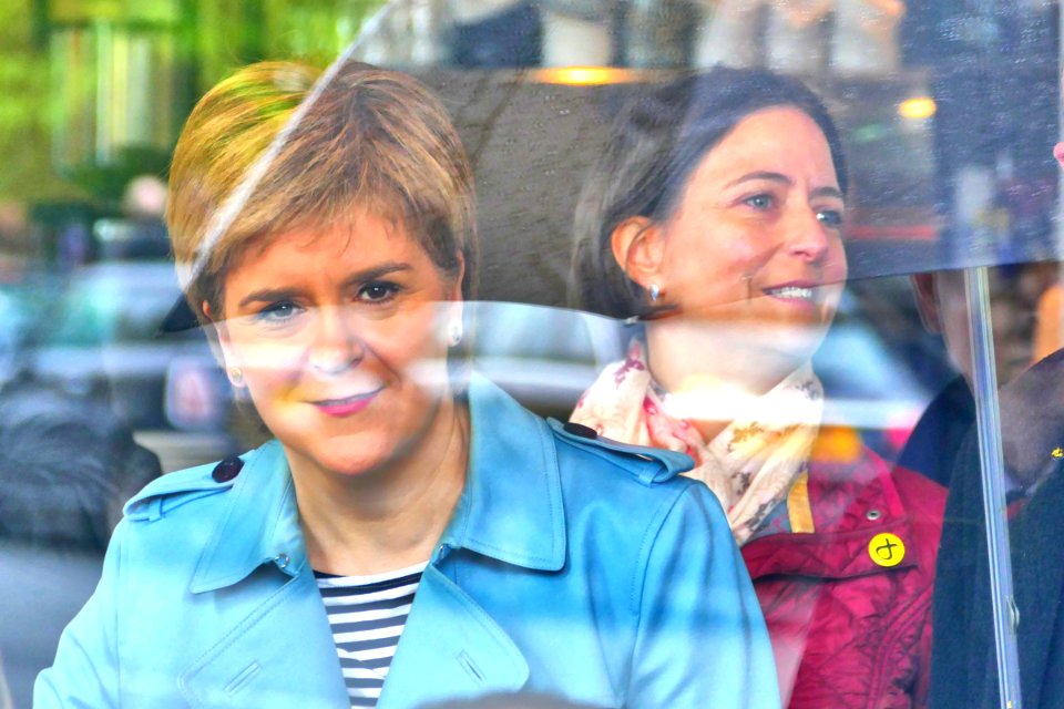 nicola sturgeon and carol monaghan