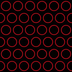 Template with circles