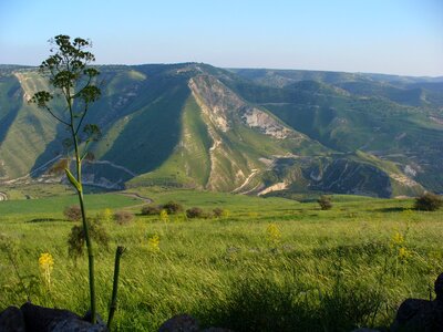 Israel landscape mountain photo