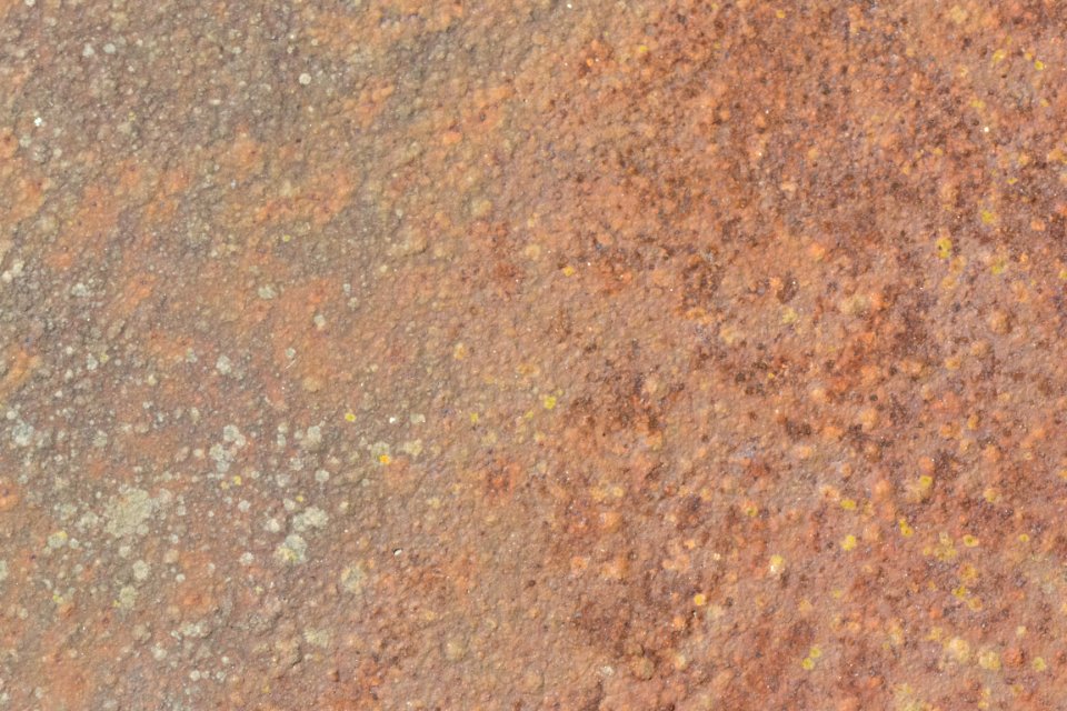 Rusted steel plate photo