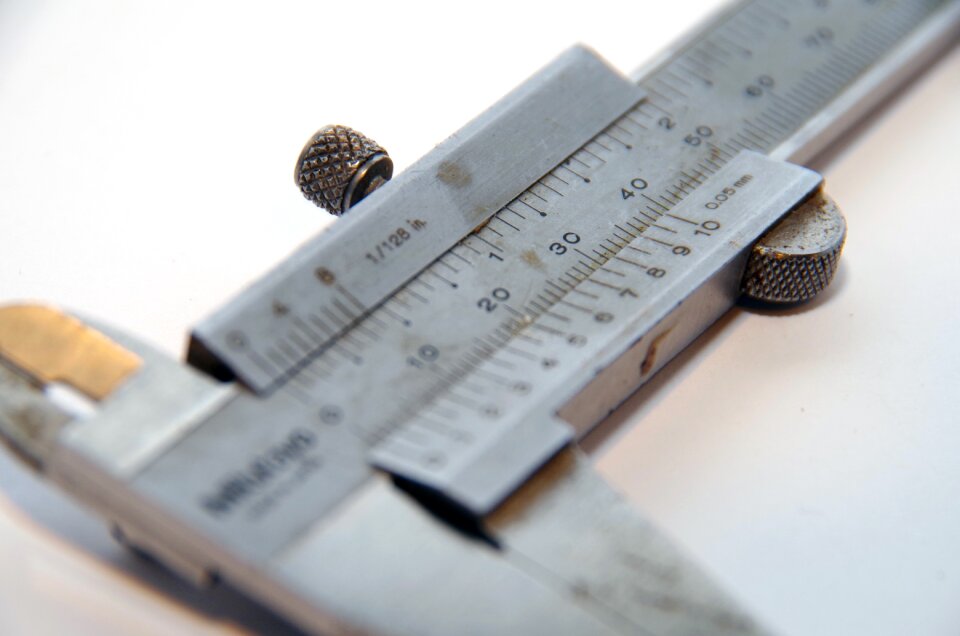 Tools technique vernier caliper