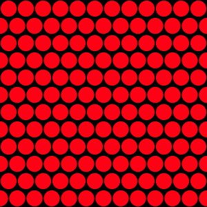 Template with circles
