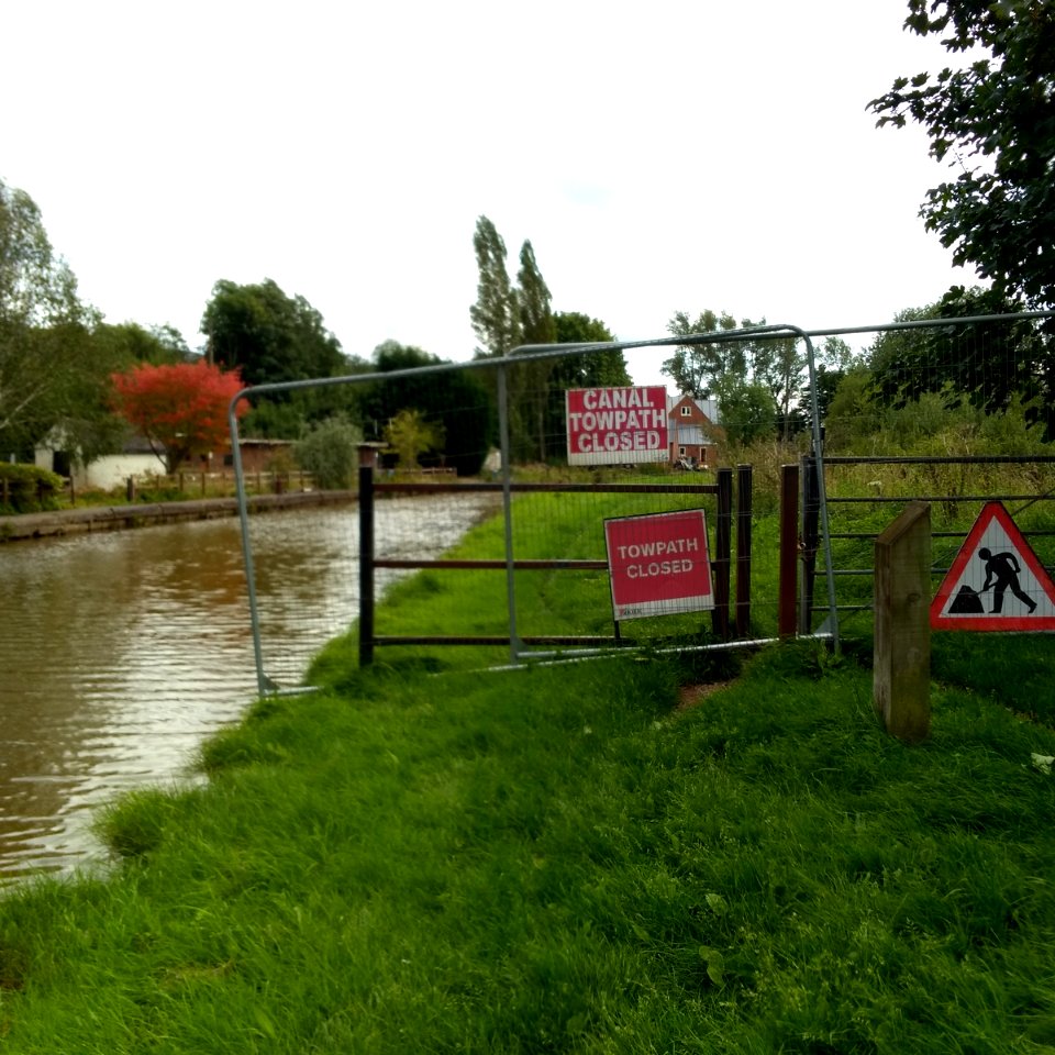 Towpath Closed photo