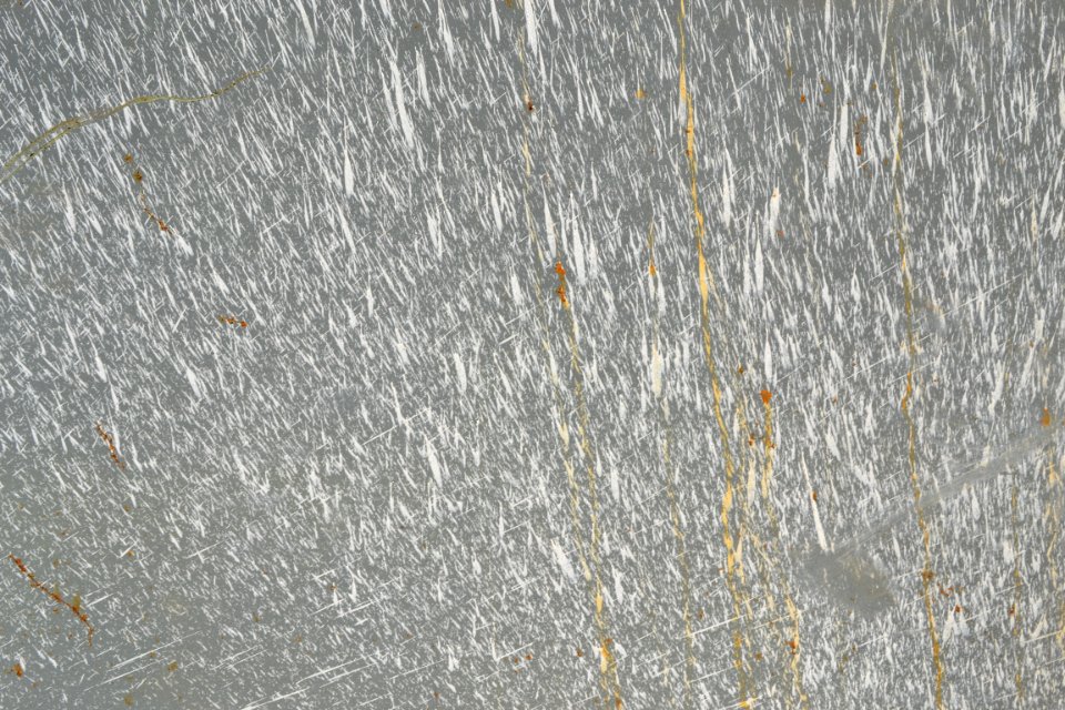 Sheet with stains