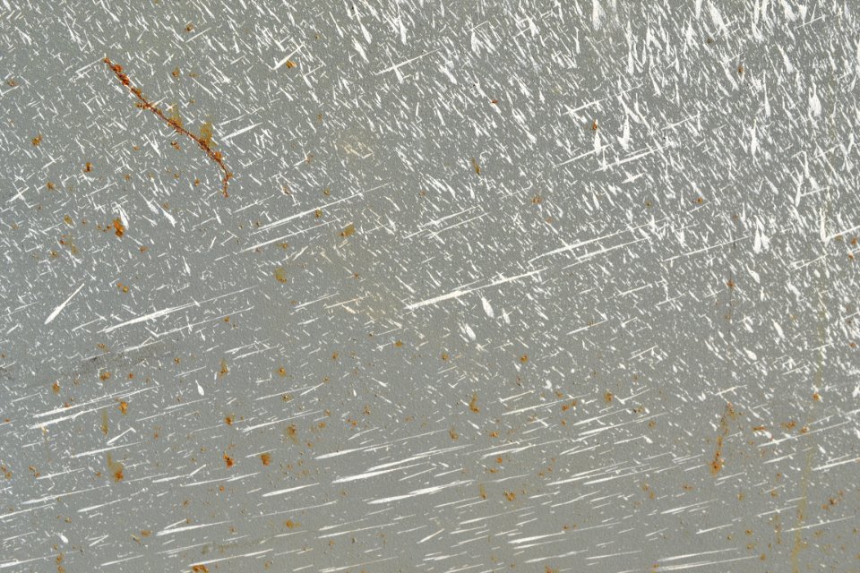 Sheet with stains