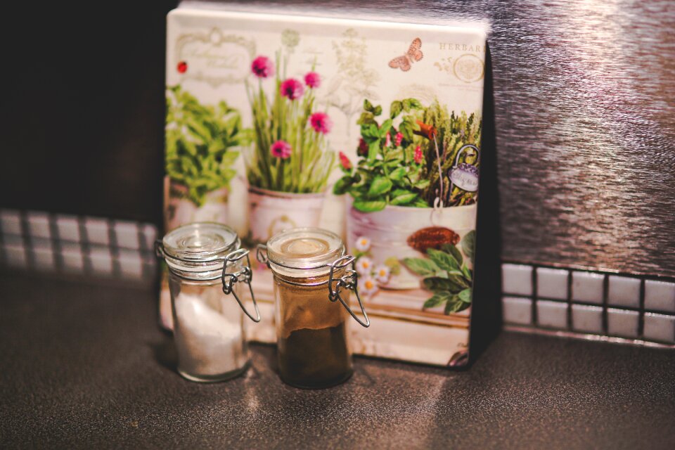 Spices kitchen brown kitchen