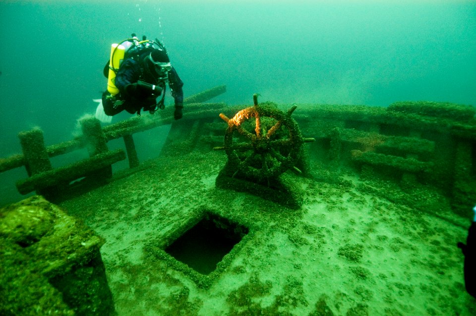 TBNMS - FT Barney wreck photo