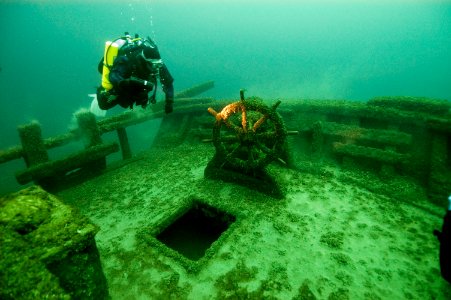 TBNMS - FT Barney wreck photo