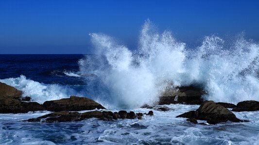 Jumunjin blue sea winter sea photo