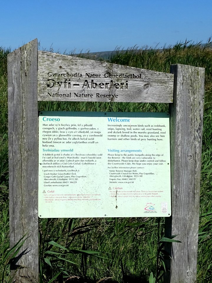Wales Coast Path. Dyfi - Aberleri info