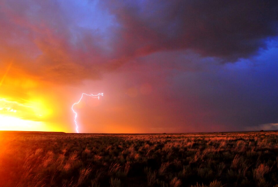 Weather landscape bolt