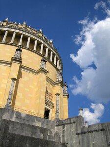 Temple building monument
