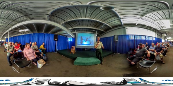 360° Photo - Forest Service Smoke Jumper Presentation