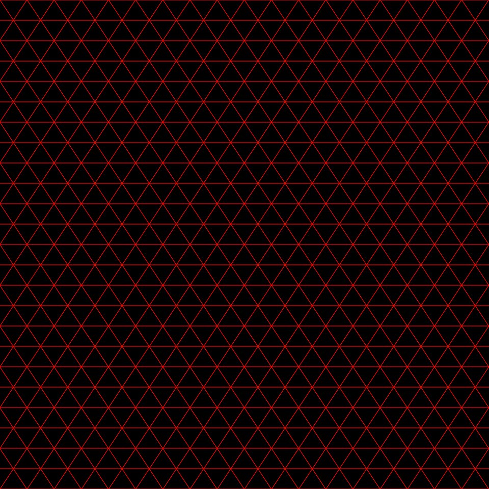 Triangles repeating