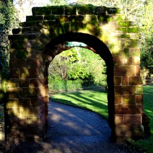 Archway from St Michael's Church photo