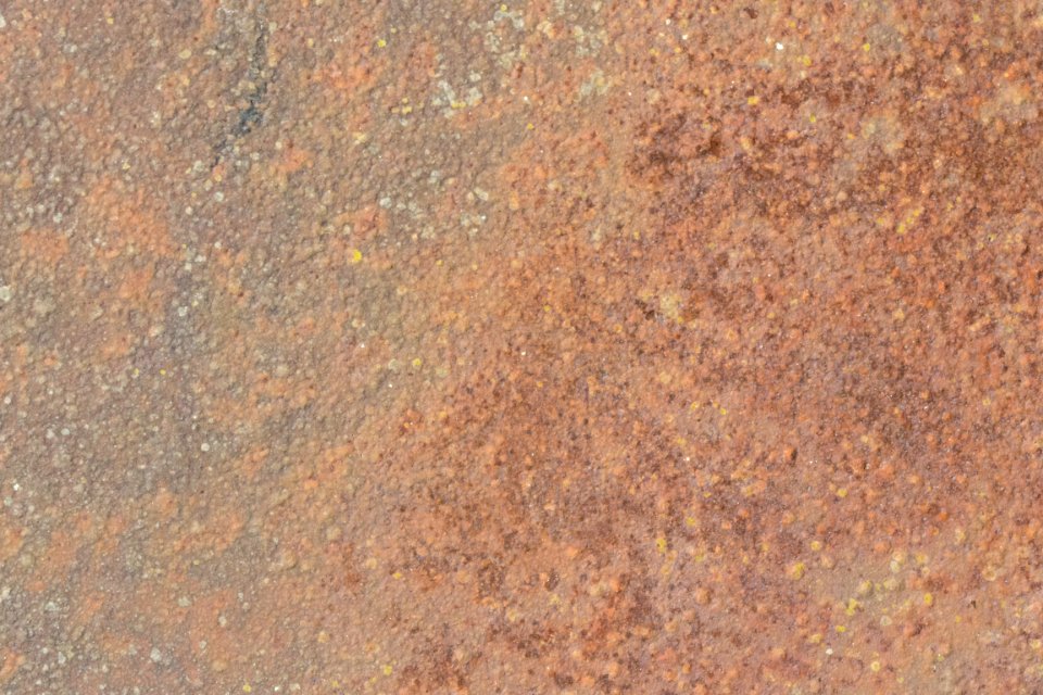 Rusted steel plate photo