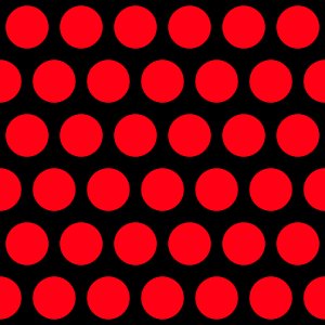 Template with circles