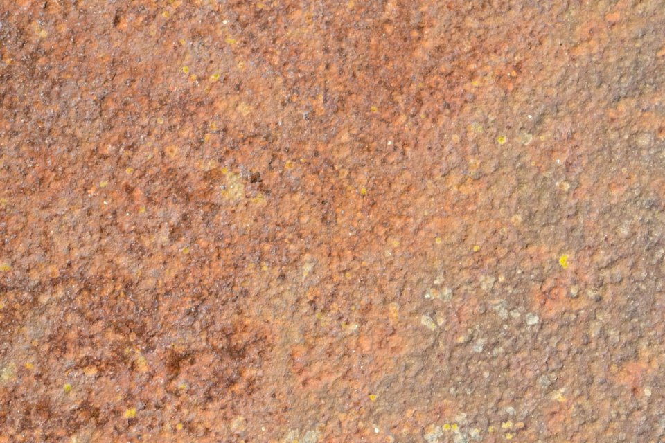 Rusted steel plate photo