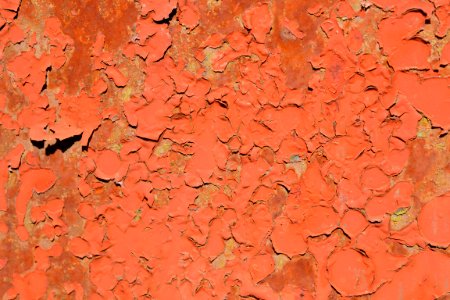sheet with rust stains