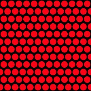 Template with circles