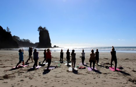 OCNMS Beach Yoga
