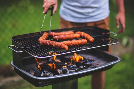 Sausages bbq barbecue