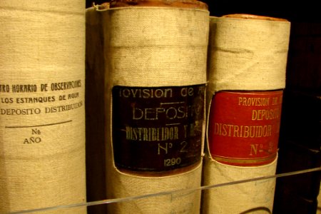 Libros antiguos en la muestra