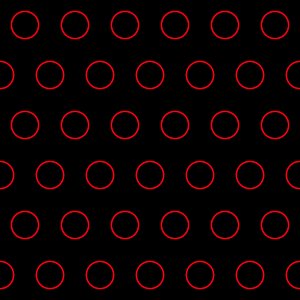 Template with circles