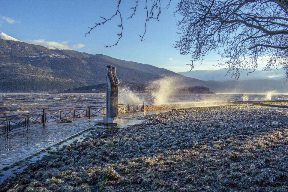Lake ioannina greece