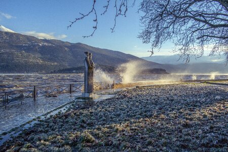 Lake ioannina greece
