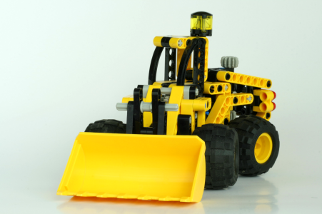 Construction plastic toy