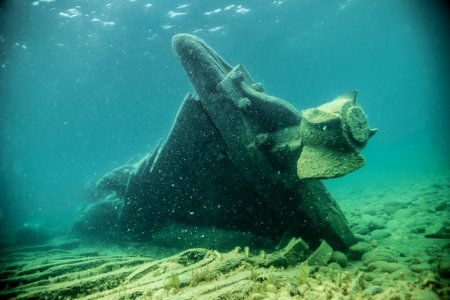 TBNMS Loretta shipwreck photo