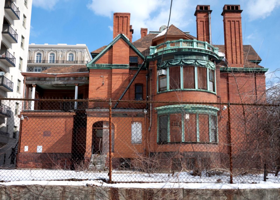 Rear, Captain Isaac Emerson Mansion