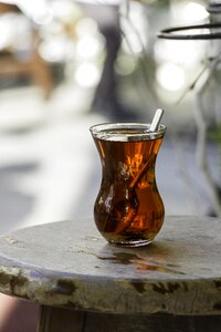 Beverage spoon glass