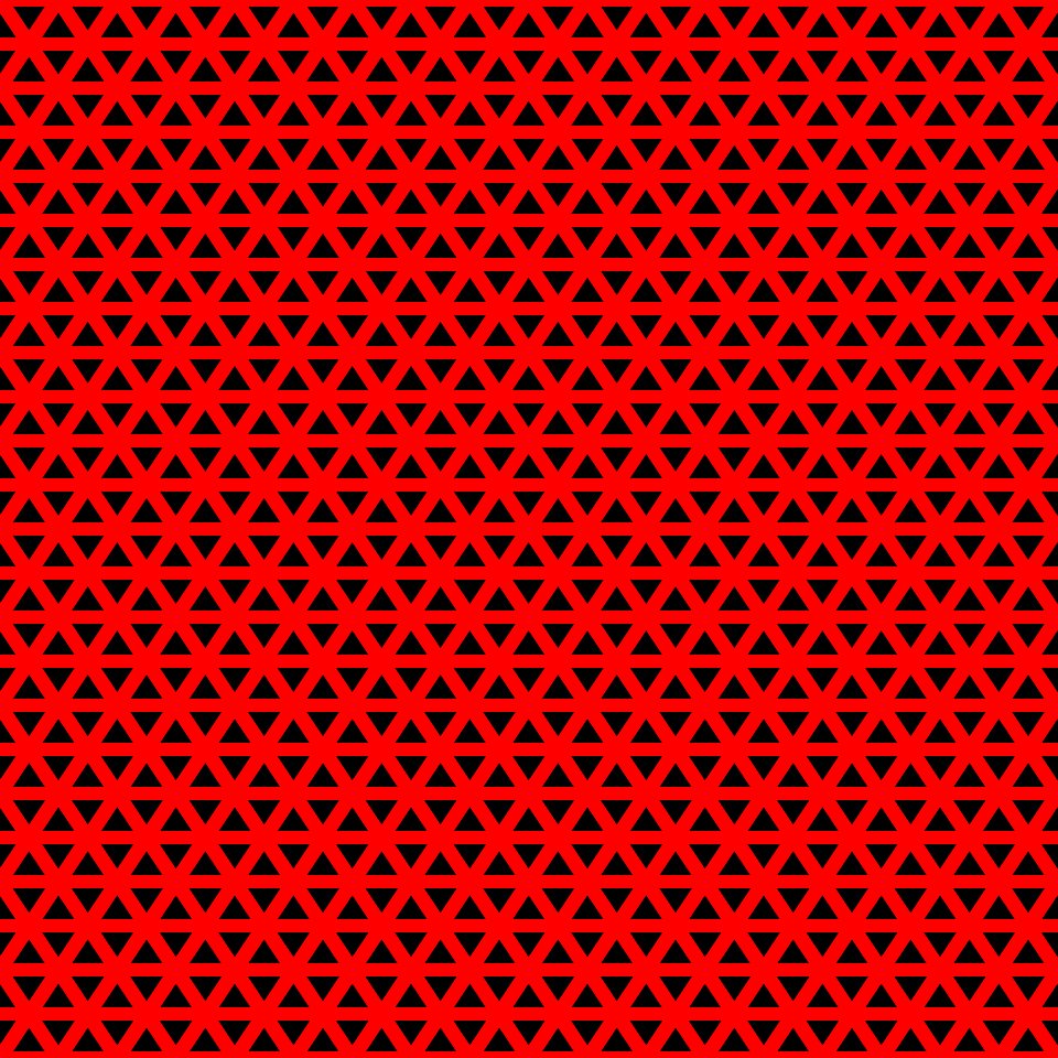 Triangles repeating