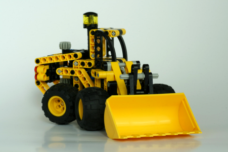 Construction plastic toy
