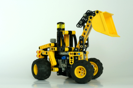 Construction plastic toy