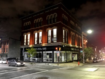Charles Fish and Sons Company Building/Former Baltimore College of Dentistry (1881), 429 N. Eutaw Street, Baltimore, MD 21201