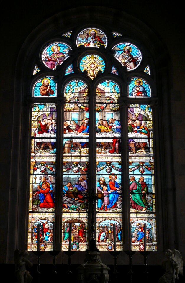 Stained glass lannion france