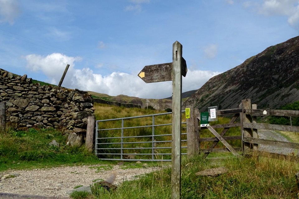 Helvellyn Fingerpost