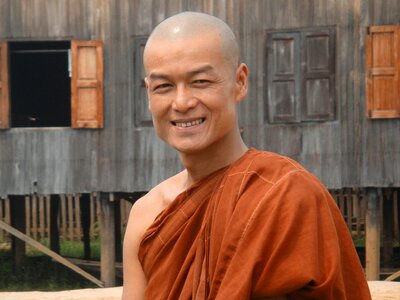 Buddhism burma faith photo