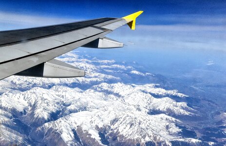 Snow snowy high mountain