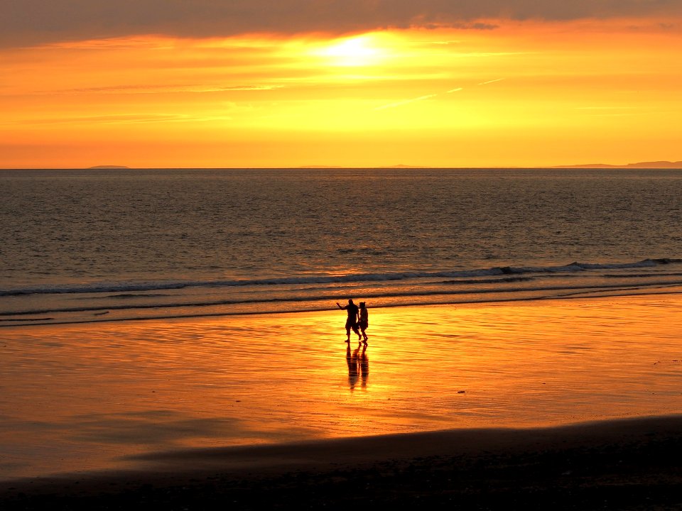 Golden Glow of Sunset