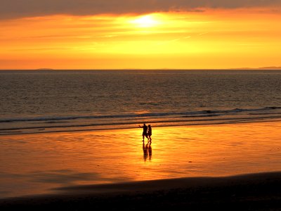 Golden Glow of Sunset