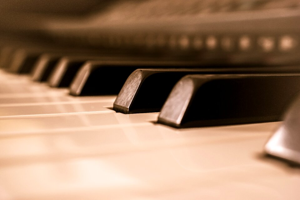 Piano keyboard music instrument photo