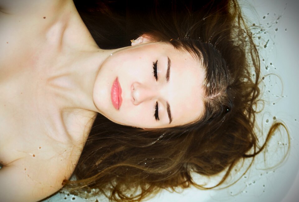 Water hair nude
