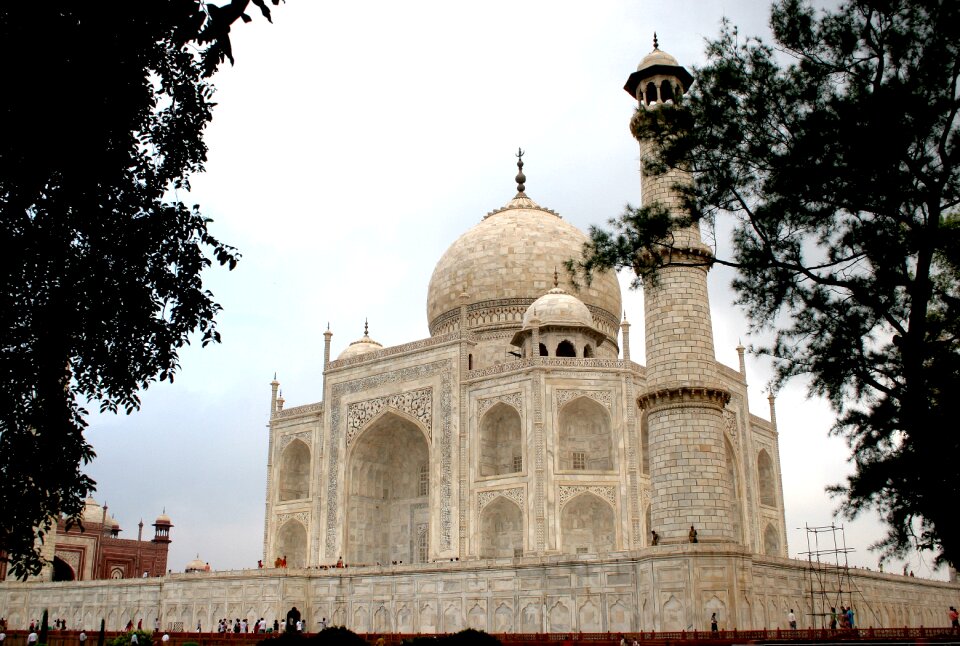 White architecture historic photo